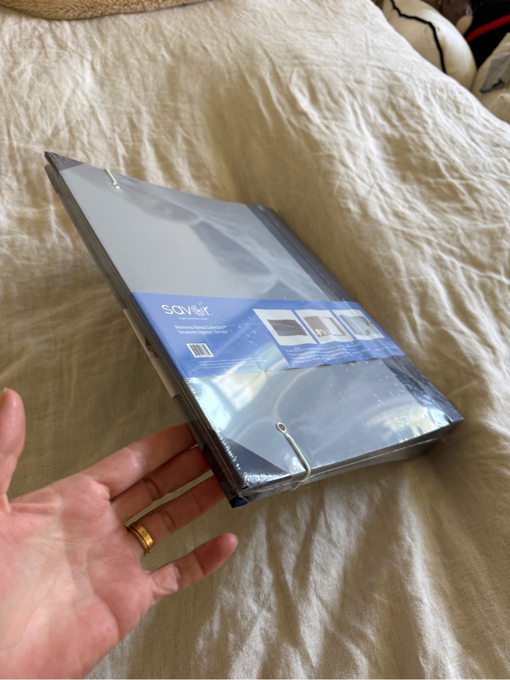 NWT Savor Document Organizer Folio in Slate Gray - Picture 12 of 16